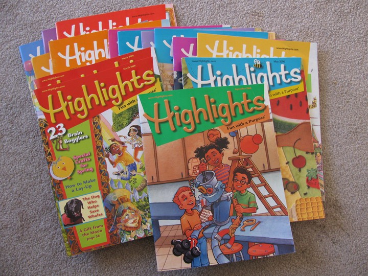 Issues of Highlights Magazine