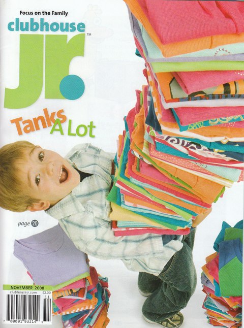 Magazine cover Clubhouse Jr - Front